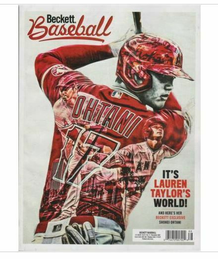 New November 2021 Beckett Baseball Card Price Guide Magazine With Shohei Ohtani