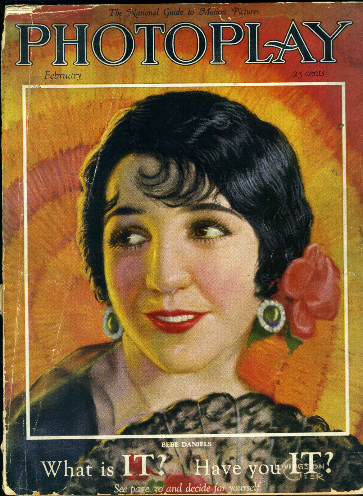 Photoplay • Feb 1926 • Bebe Daniels Cover Livingston Geer • Inside Emil Jennings