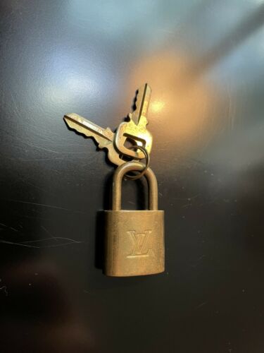Vintage Louis Vuitton Lock And Key