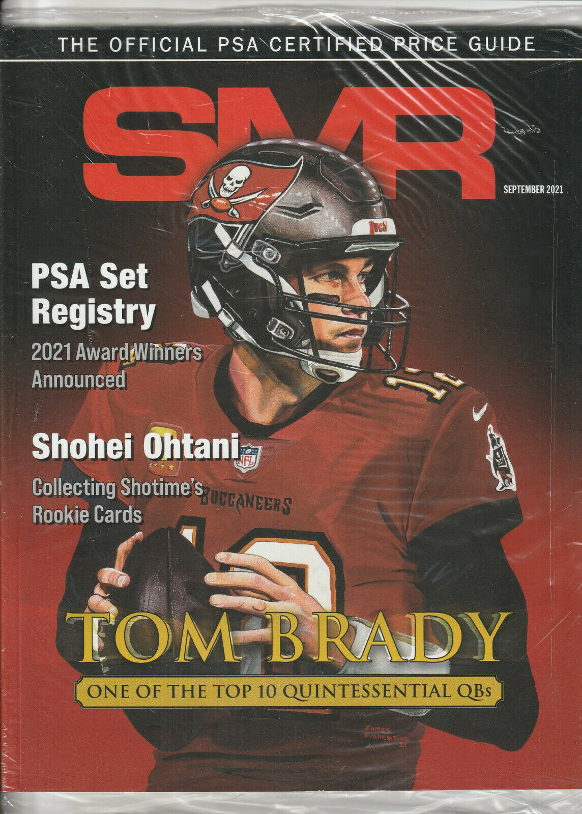 Smr Official Psa Certified Price Guide Sept 2021 Tom Brady Cover New