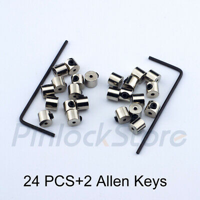 24 Pcs Pin Keepers/pin Locks/locking Pin Backs For Enamel Lapel Hat Pins