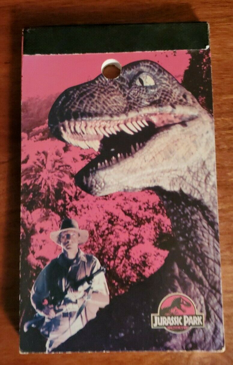 Vintage 1992 Jurassic Park Memo Pad - T-rex, Stephen Spielberg Blockbuster Movie