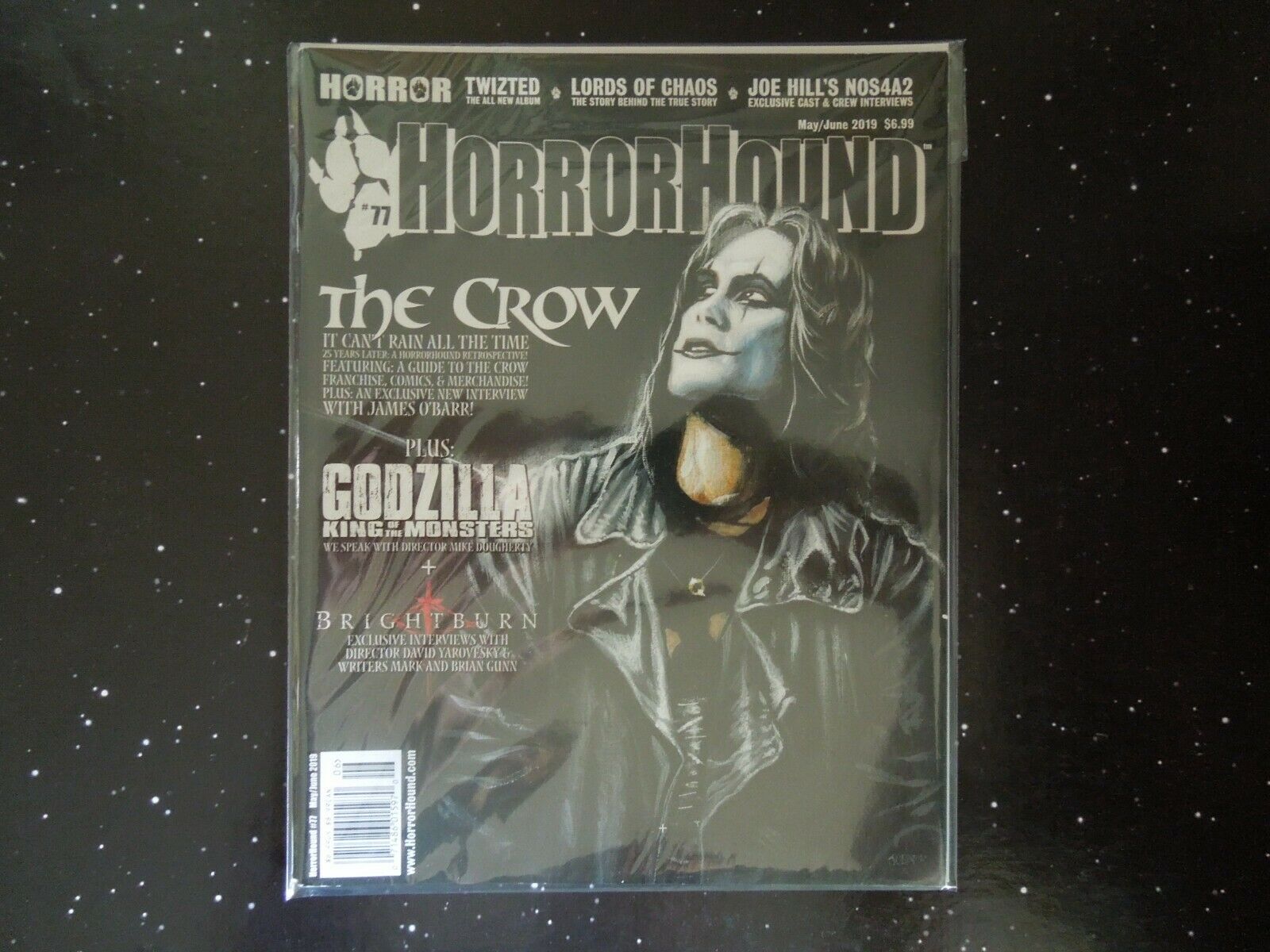 Horrorhound Magazine #77 " The Crow / Godzilla / Brightburn "
