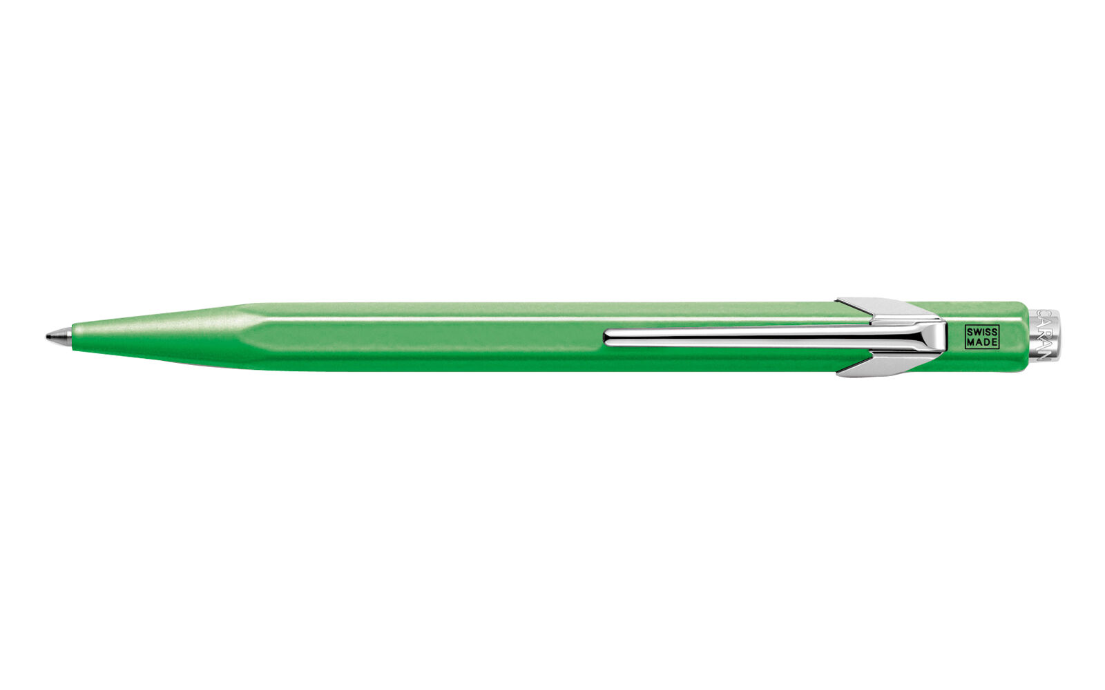 Caran D'ache Ballpoint Pen Metal Flur Green
