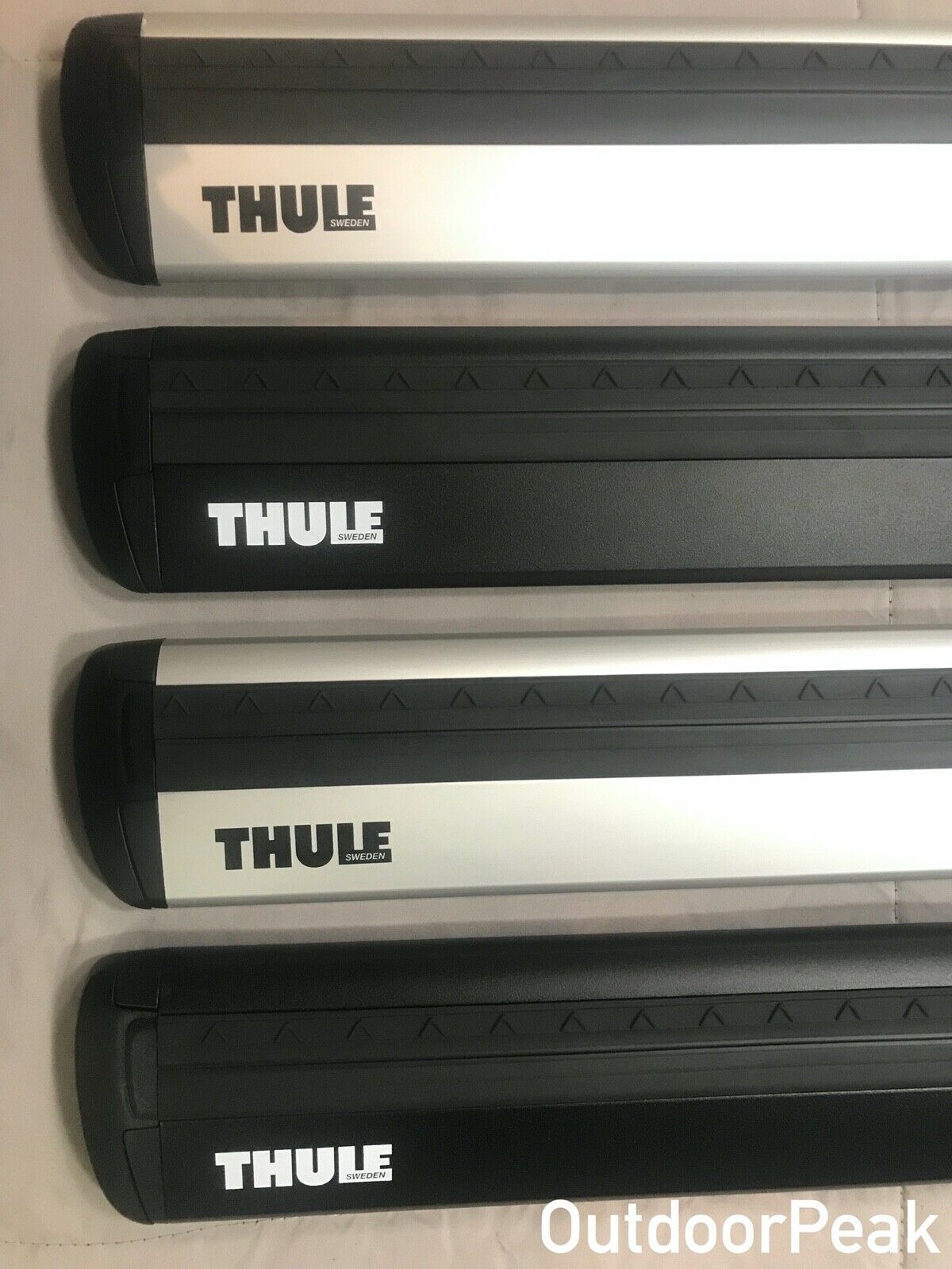 Thule Evo Wingbar + Thule Foot Pack + Thule One-key System  ---    Bundle    ---