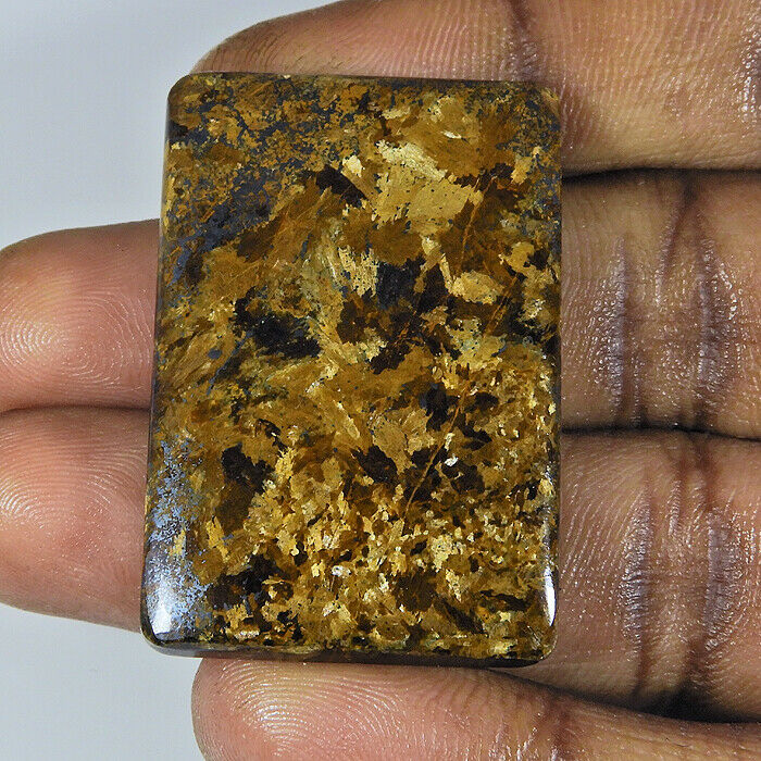 83cts. Natural Bronzite Octagon Cabochon Loose Gemstone 27x39x05mm L262