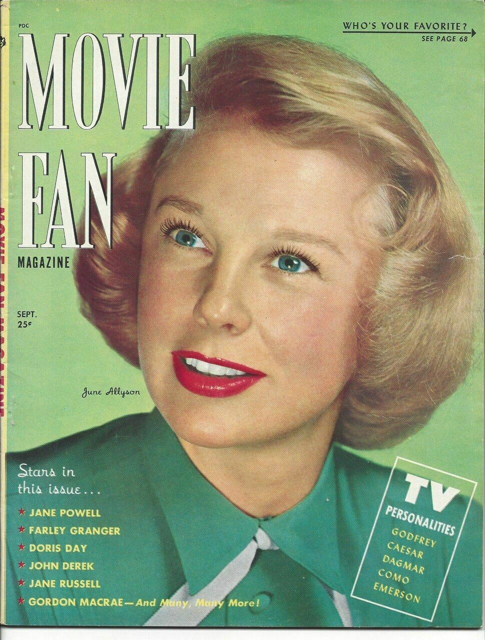 Movie Fan - June Allyson - September 1951