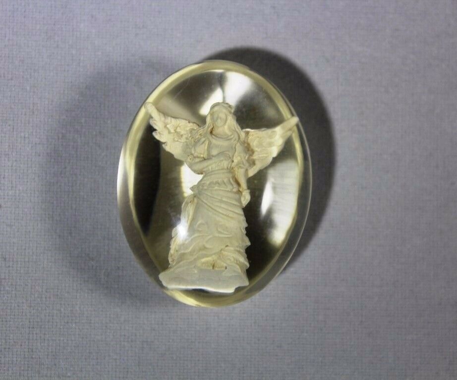 Comfort Stone Guardian Angel Stone High Quality Resin Stone 1.5 Inch Brand New