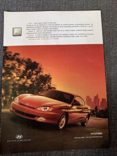 1998 Hyundai Tiburon Fx Ad Hit Escape Leave Worry In The Dust