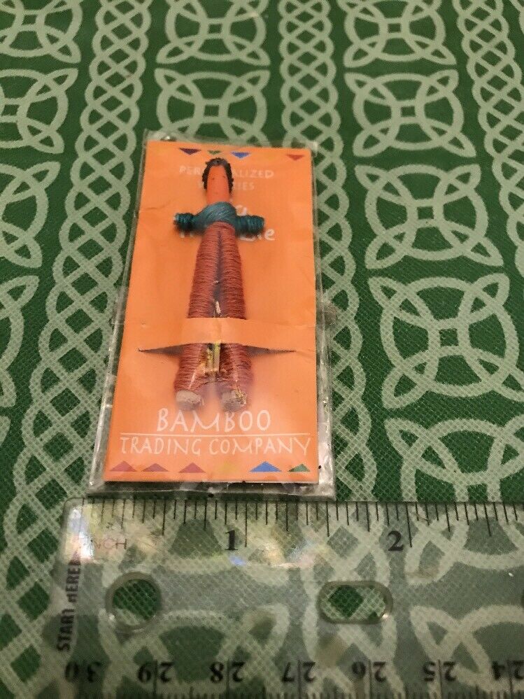 Bamboo Trading Company Mayan Worry No More Doll Trinket Craft Free Shipping