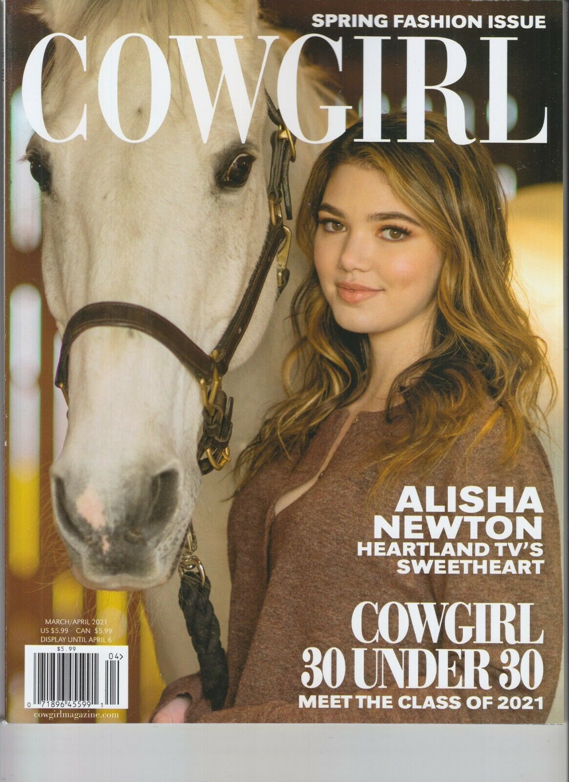 Alisha Newton Cowgirl Magazine Mar Apr 2021 Heartland