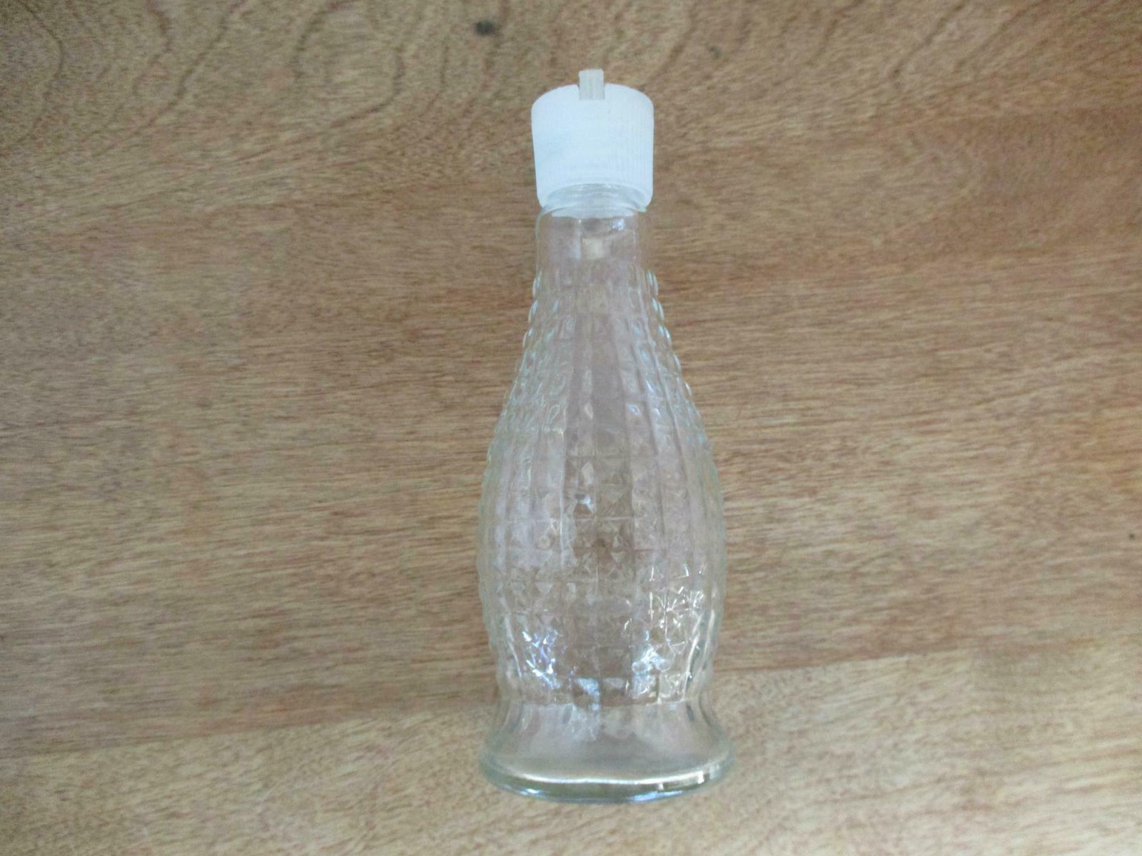Vintage 6" Tall Glenshaw Glass Condiment Bottle