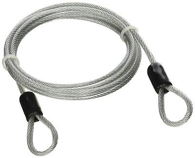 Lumintrail 4 Foot 3mm Braided Steel Coated Security Cable